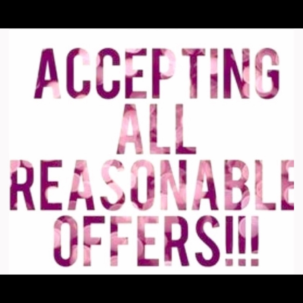 Reasonable offers please.